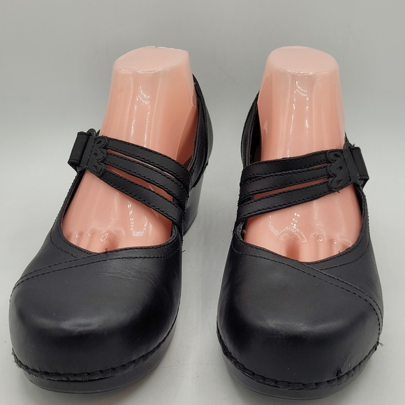 Dansko Tandy Nubuck Leather 2.25" Heel Mary Jane Shoes Size 41 US 10.5/ 11 - Picture 12 of 16